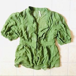 Anthropologie Blouse